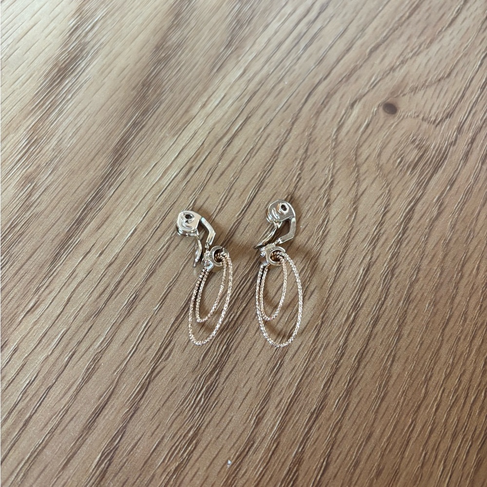TJG Clip-on Gold Hoop Earrings